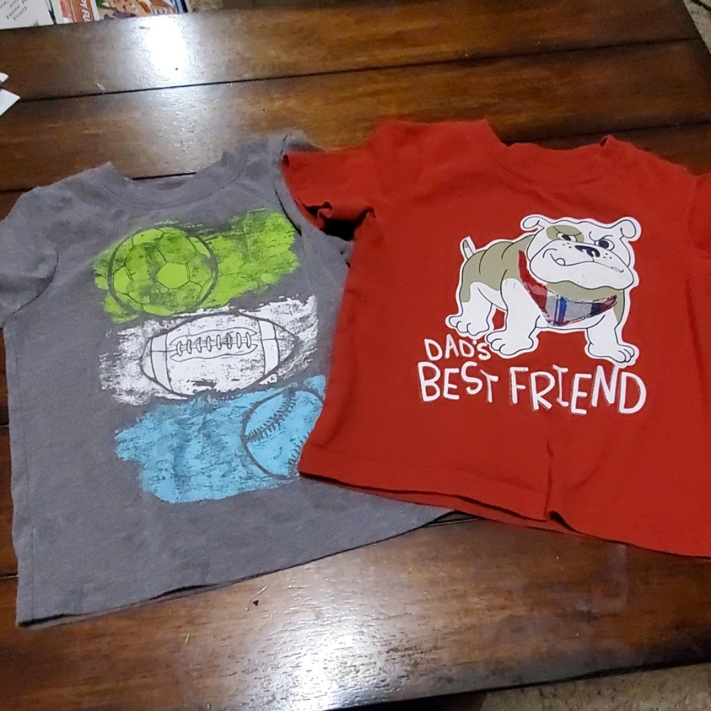 2 toddler tshirts
